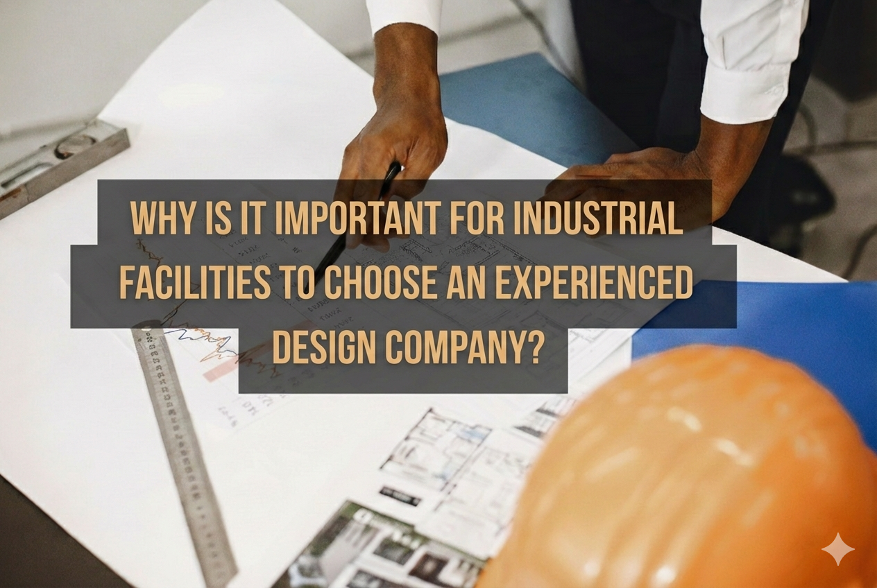 Why is it important for industrial facilities to choose an experienced design company?