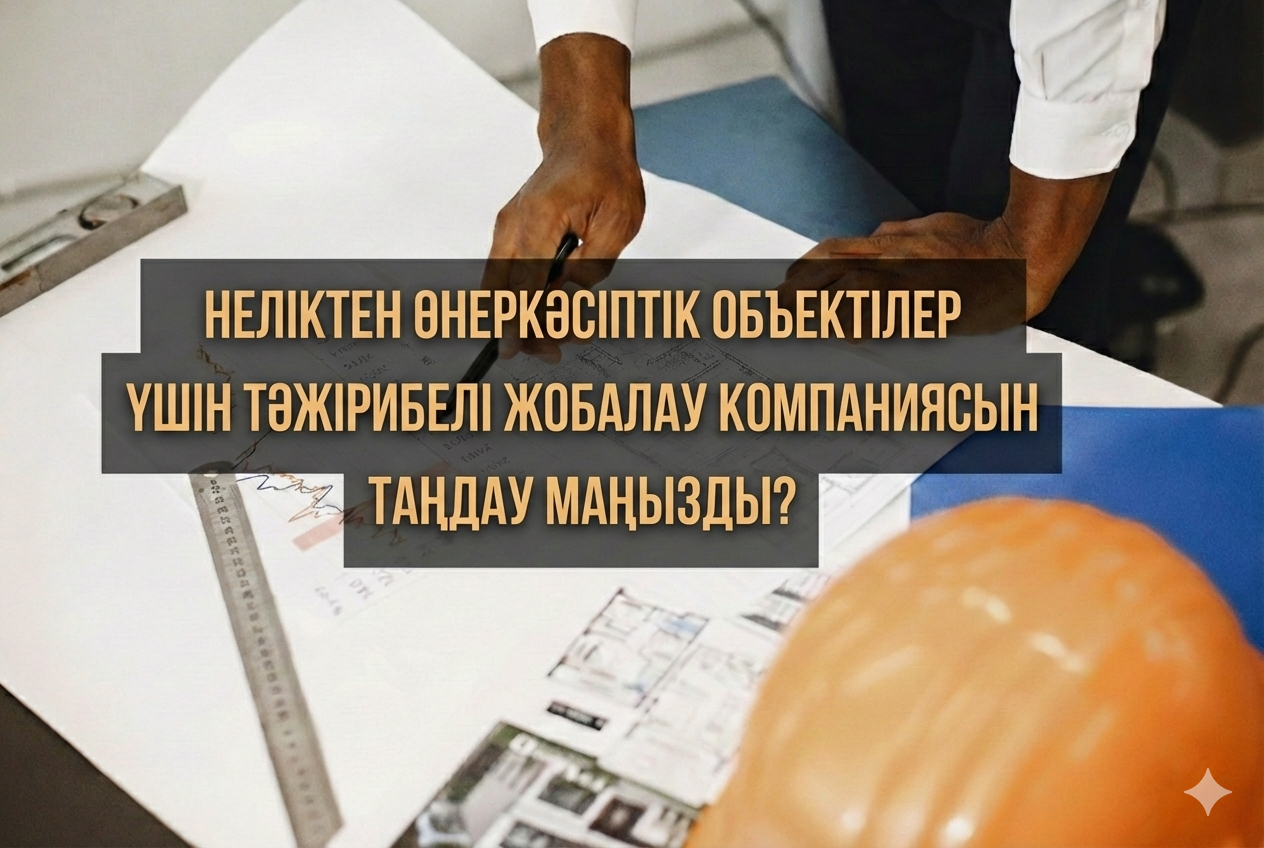 Неліктен өнеркәсіптік объектілер үшін тәжірибелі жобалау компаниясын таңдау маңызды?