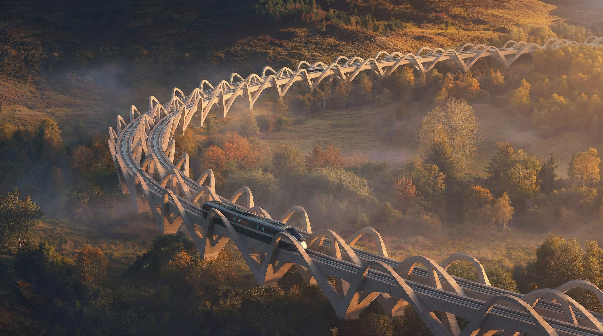 Проект The Loop: как высокоскоростная магистраль создаст мегаполис будущего на севере Британии