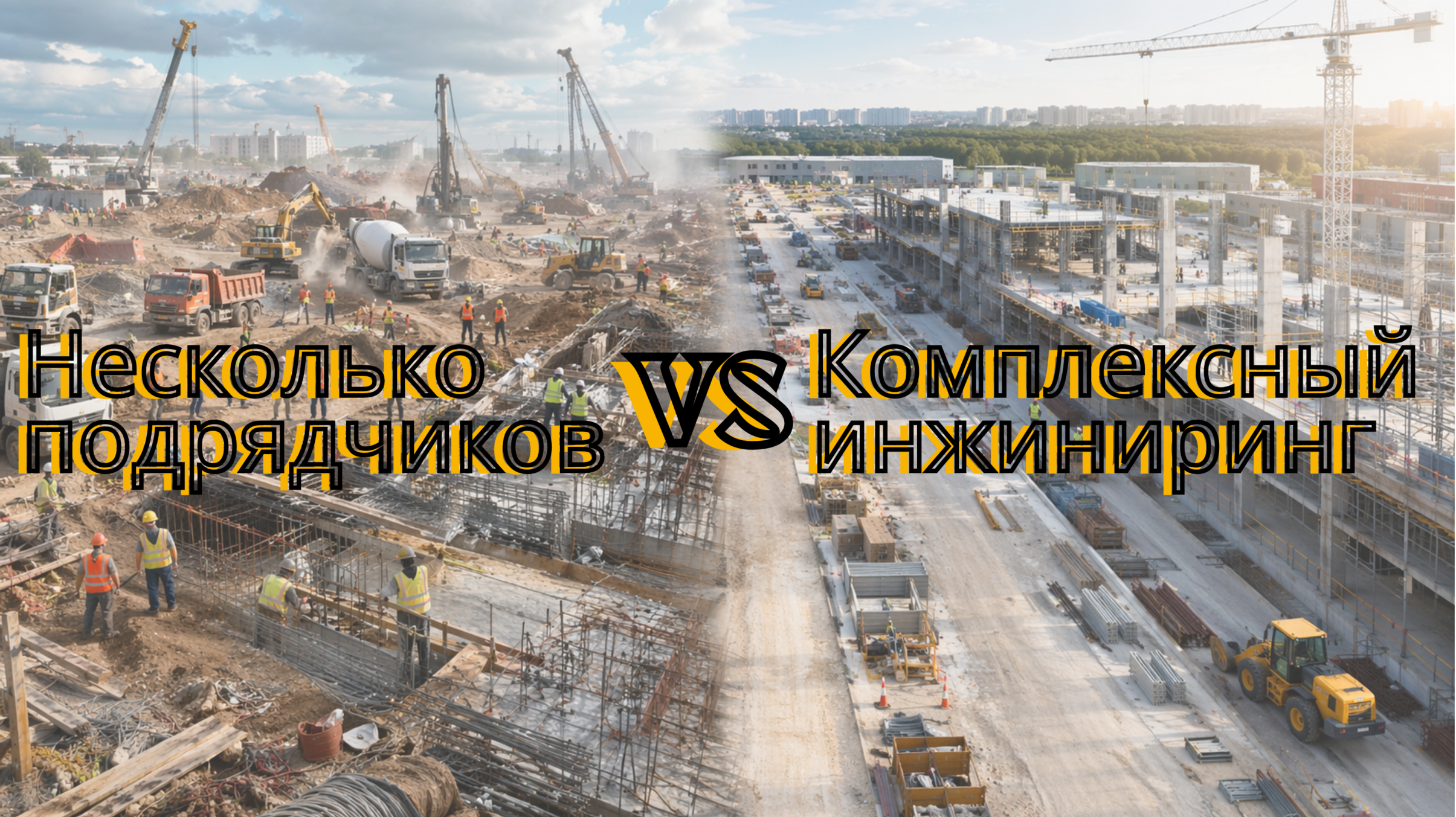 Комплексный инжиниринг vs несколько подрядчиков: что выгоднее заказчику