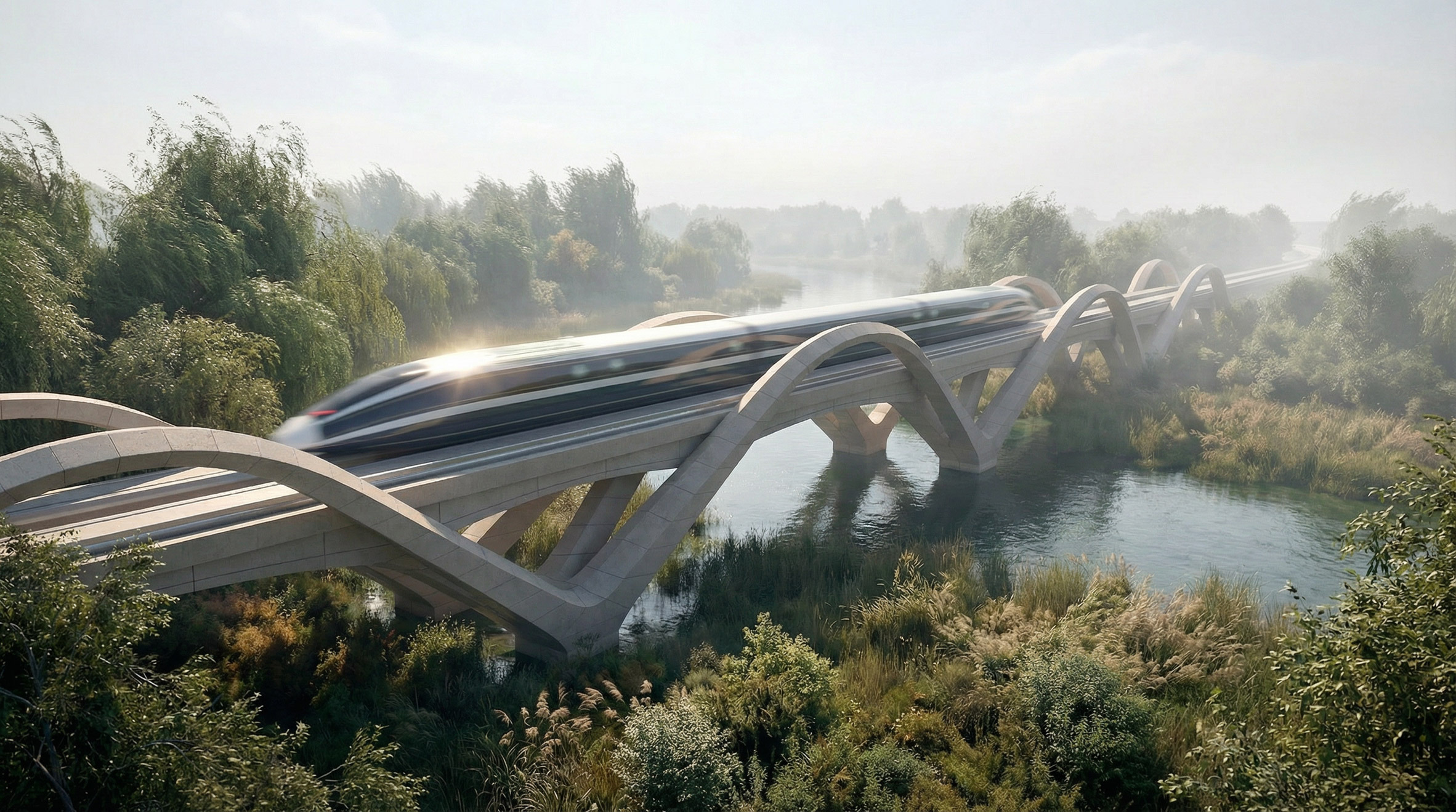 Проект The Loop: как высокоскоростная магистраль создаст мегаполис будущего на севере Британии