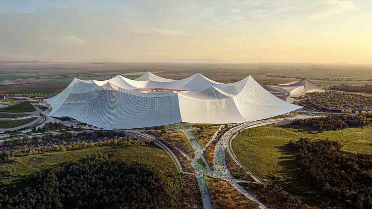 How the largest football stadium in the World will look