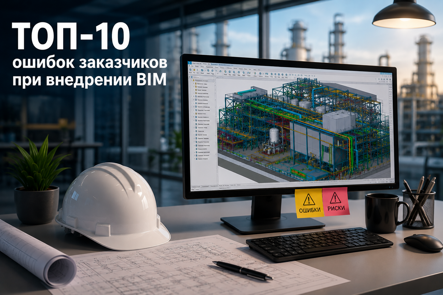 ТОП-10 ошибок заказчиков при внедрении BIM