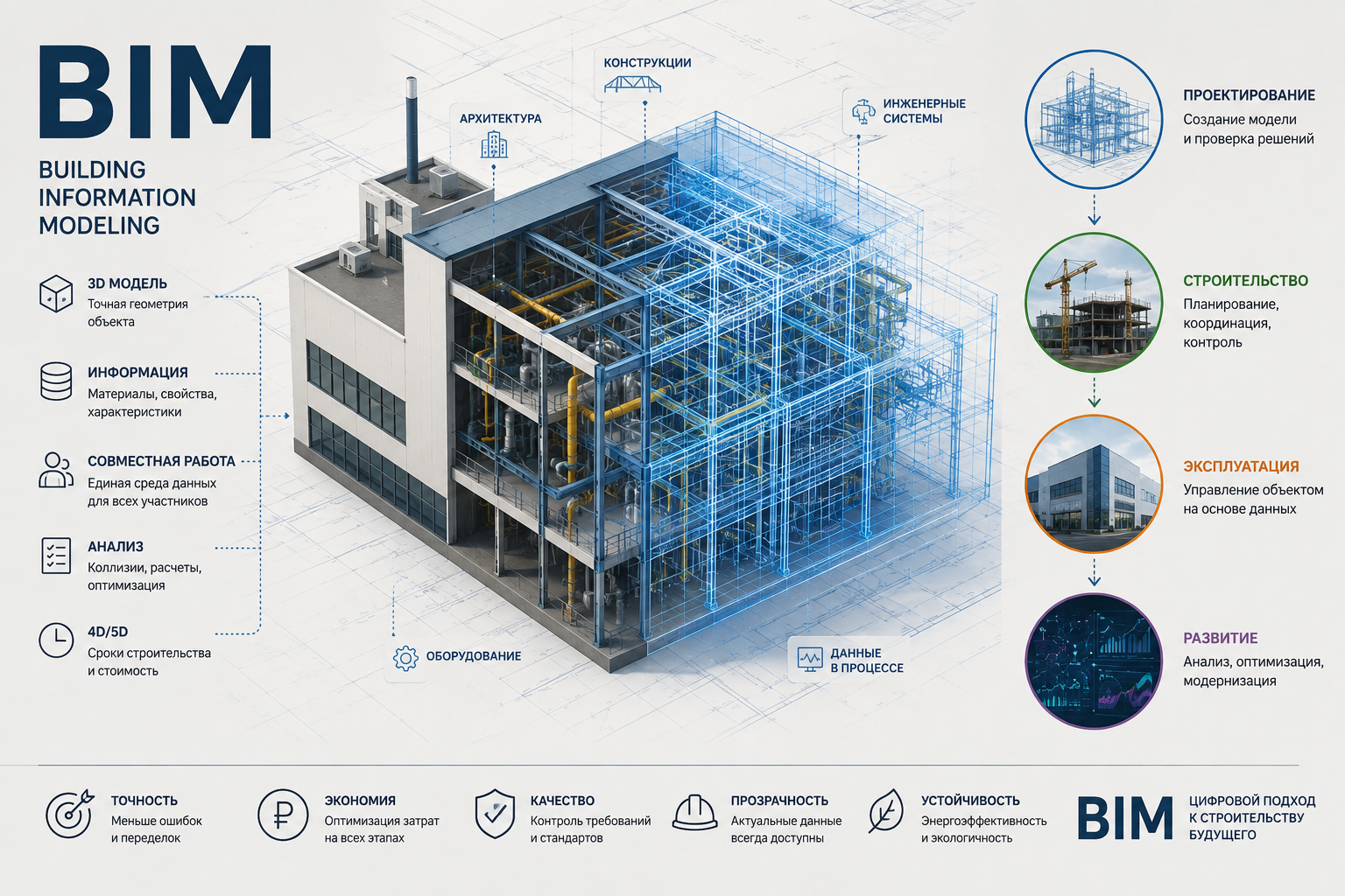 Почему BIM уже недостаточно: что приходит после информационного моделирования